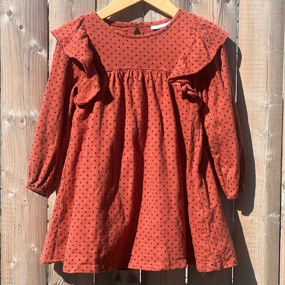 Zara Kids Polkadots Ruffle Dress - Picture 6 of 6